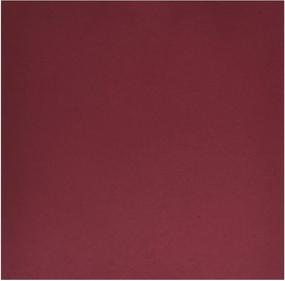 img 1 attached to 📚 Carta Bella Paper Company CBDC1501 Burgundy Linen Cardstock: Premium 80 lb Cover for Elegant Crafting