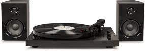 img 2 attached to 🎵 Enhanced Home Audio Experience: Crosley 2 Speed Turntable with Bluetooth Connectivity and Built-in Speakers