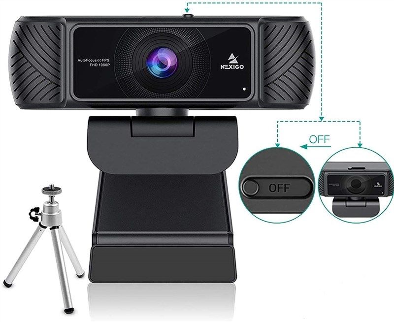 NexiGo N680P Pro 1080P Webcam with Control…