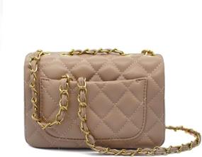 img 2 attached to Ophlid Designer Quilted Shoulder Crossbody Women's Handbags & Wallets