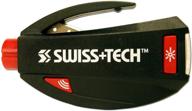 улучшенный швейцарский инструмент st81005 черного цвета 5-в-1: аварийный средство для побега с автомобиля с сигнализацией тревоги и мигалкой логотип