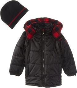 img 1 attached to 🧥 IXtreme Little Buffalo Puffer Forest Boys' Jackets & Coats: Stylish and Warm Outerwear for Kids