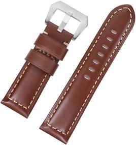 img 2 attached to Genuine Leather Luxury Brown Tanned