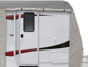 img 1 attached to 🌧️ Discover the Ultimate Protection: Eevelle Expedition Fifth Wheel RV Cover - Waterproof, Marine Grade, Heavy Duty, Durable, Weatherproof Trailer Cover