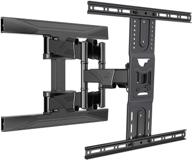 📺 nb north bayou p7: ultra-sturdy full motion tv wall mount for 45”-75 inch flat screens - swivel and articulating bracket with 100 lbs load capacity - vesa compatible 200x200 upto 600x400mm logo