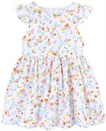 👗 cute cartoon prints summer casual dress for little girls by mud kingdom logo