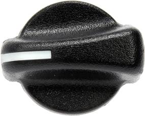 img 1 attached to Dorman 76868 HVAC Heater Control Knob for Dodge and Jeep Models - Sleek Black Design