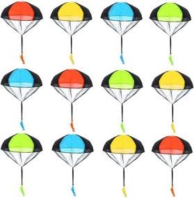 img 4 attached to 🪂 Exciting Minelife Parachute Throwing Figures Plastic - Unleash Your Inner Adventurer!