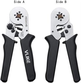 img 2 attached to VLIKE Ferrule Crimper Pliers Kit with 1200 Terminal Connector Sleeves - Wire Crimping Tool for Electricians, Contractors, and Repair Support - Ideal for Stripper Wiring Projects