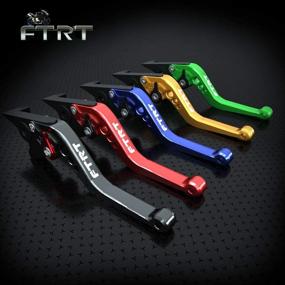 img 3 attached to 🔧 Enhance Control and Style with FTRT Adjustable Brake Clutch Levers for GROM MSX125, CBR250R, CBR300R, CB400F, CBR500R, Monkey 125. Black.