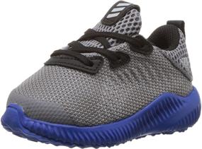 img 4 attached to 👟 Adidas Alphabounce Running Utility Medium Girls' Shoes: Stylish and Supportive Athletics