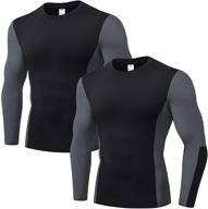 compression protection cooling workout undershirts men's clothing for active logo