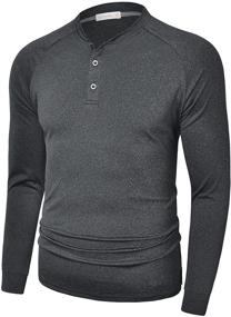 img 4 attached to Sapphire Men's Workout Sweatshirts by Vonfort: Stylish and Functional Activewear