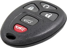 img 3 attached to Keyless2Go 5 Button Car Key Replacement - Self-Programming, 2 Pack (15913415, OUC60270, OUC60221)