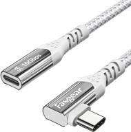 short usb c extension cable for thunderbolt 3: fasgear 10gbps usb 3 logo