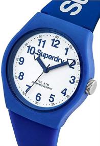 img 2 attached to Женские наручные часы Superdry Urban Quartz из пластика и силикона