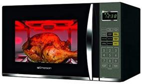 img 4 attached to 🔥 Emerson MWG9115SB: Sleek Stainless Steel Touch Control Microwave Oven with Griller, 1.2 CU. FT. Capacity and 1100W Power