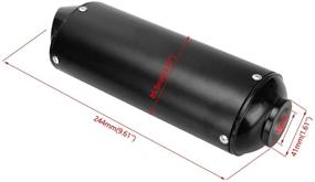 img 2 attached to FVRITO Exhaust Silencer Motocross Motorcycle