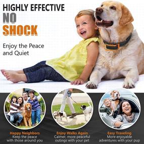 img 3 attached to NPS No Shock Bark Collar - Effective Anti-Bark Device for Small to Large Dogs - Smart Chip Stops Barking in Just 1 Minute - Fast and Safe Sound and Vibration - Pain-Free Solution