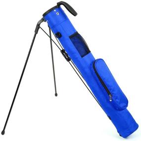 img 3 attached to 🏌️ Longchao Lightweight Golf Stand Bag with Handle - Travel Case for Easy Carry, Pitch & Putt Sunday Bag with Stand for Golf Clubs