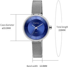 img 2 attached to Elegant Fashion Luxury Wristwatch Waterproof