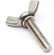 screw stainless butterfly screws m6 1 0x25mm logo