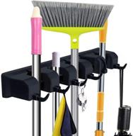 🧹 wall mount mop and broom holder logo