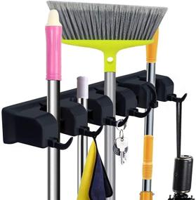 img 4 attached to 🧹 Wall Mount Mop and Broom Holder