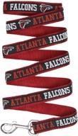 pets first atlanta falcons leash logo