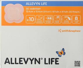 img 2 attached to 🩹 Повязка из квадрилобовой пены Smith & Nephew Allevyn Life размером 6,06 x 6,06, стерильная (#66801069, продается в коробке)