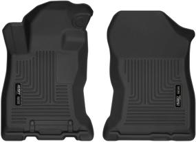 img 4 attached to 🚗 Husky Liners 54731: Premium X-act Contour Front Floor Mats for 2019 Subaru Forester