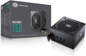 img 4 attached to Cooler Master MasterWatt 750W: Semi-fanless Modular Power Supply, 80 Plus Bronze Certified for Efficient Performance