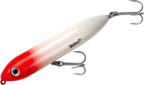 img 4 attached to 🎣 Heddon Super Spook Jr: Versatile 1/2 oz Topwater Fishing Lure for Saltwater and Freshwater in Red Head Design