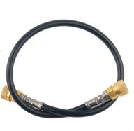 💪 gurlleu 22" dn2 microbore hose - 4500 psi pcp paintball fill whip: enhanced with foster quick-detach hose assembly (female to female) logo
