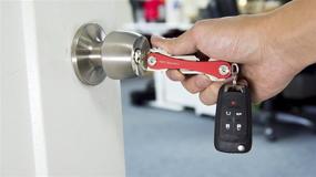 img 2 attached to 🔑 KeySmart Red Compact Key Organizer - KEYS019RD BRK
