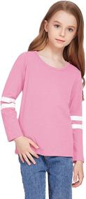 img 3 attached to Greatchy School Undershirts Athletic Performance Girls' Clothing in Active