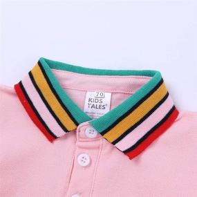 img 2 attached to 👕 Boys' Clothing Sets: Little Summer Outfits T-Shirt Clothes