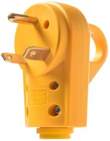 img 4 attached to 🔌 SnowyFox 30 Amp RV Male Replacement Plug - Robust 30 Amp RV Plug Receptacle with User-Friendly Grip Handle, Crafted for Wire Compatibility