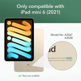 img 3 attached to Установка без особых усилий с ESR iPad Mini Закаленным Стеклом - Наслаждайтесь Улучшенной Защитой