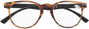 img 2 attached to Vintage Style Round Reading Glasses for Women