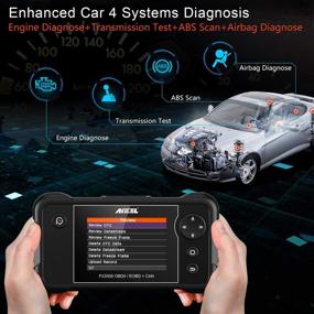 img 2 attached to 🚗 ANCEL FX2000 Автомобильный считыватель кодов: Продвинутый сканер OBD2 для диагностики двигателя, АБС, SRS и трансмиссии