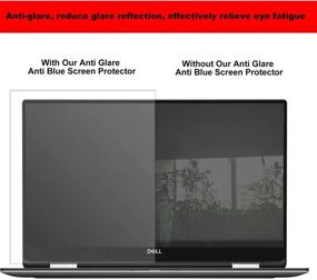 img 1 attached to 👁️ Dell XPS 9575 2-in-1 Touch-Screen Laptop: Eyes Protection Filter, Anti Blue Light, Anti Glare, UV Block, Reduce Fingerprint Screen Protector