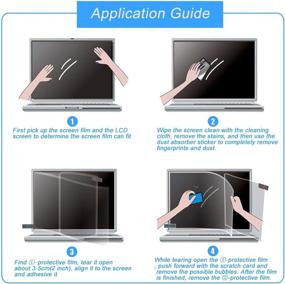 img 2 attached to 👁️ Dell XPS 9575 2-in-1 Touch-Screen Laptop: Eyes Protection Filter, Anti Blue Light, Anti Glare, UV Block, Reduce Fingerprint Screen Protector