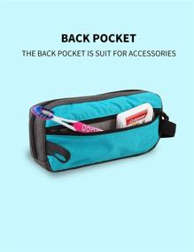 img 1 attached to 💼 GOX Travel Toiletry Bag, Dopp Kit Case, Ultra-Light Cosmetics Bag Makeup Organizer - Turquoise