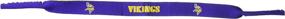 img 1 attached to 🏈 Minnesota Vikings Neoprene Sunglass Strap - NFL Purple