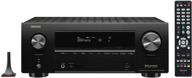 denon avr-x2700h 8k ultra hd 7.2 channel (95w x 7) av receiver 2020 model - optimized for gaming, music streaming, 3d audio & video, alexa + heos logo