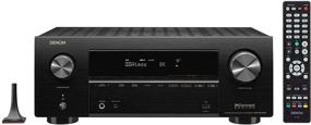 img 4 attached to Denon AVR-X2700H 8K Ultra HD 7.2 Channel (95W x 7) AV Receiver 2020 модель – оптимизирован для игр, потоковой передачи музыки, объемного звука и видео 3D, совместим с Alexa + HEOS