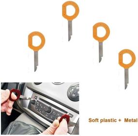 img 2 attached to 🔧 Mercedes Compatible Ketofa Radio Stereo Removal Tool Keys Set, Car DVD Host Key Disassembly Tool