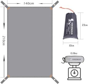 img 3 attached to Hikeman Waterproof Portable Footprint Drawstring