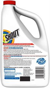 img 2 attached to 💪 Powerful Shout Triple-Acting Laundry Stain Remover Refill - Tackle Everyday Stains with 60 fl oz of Liquid